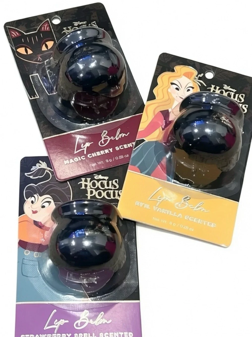 Disney Hocus Pocus Lip Balm Collection